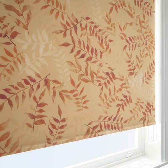 Sonova Studio Kaleidoscope Leaves Mustard roller