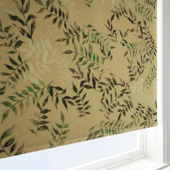 Sonova Studio Kaleidoscope Leaves Ochre roller