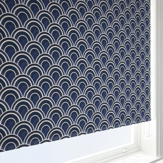 Sonova Studio Kibo Stripe Indigo Blue roller