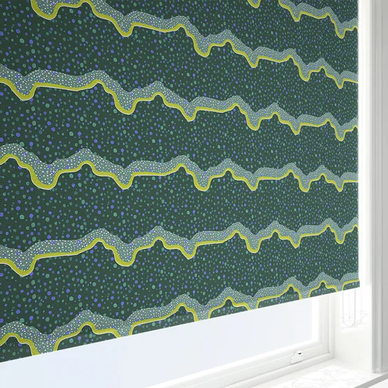 Sonova Studio Lava Lamp Teal roller
