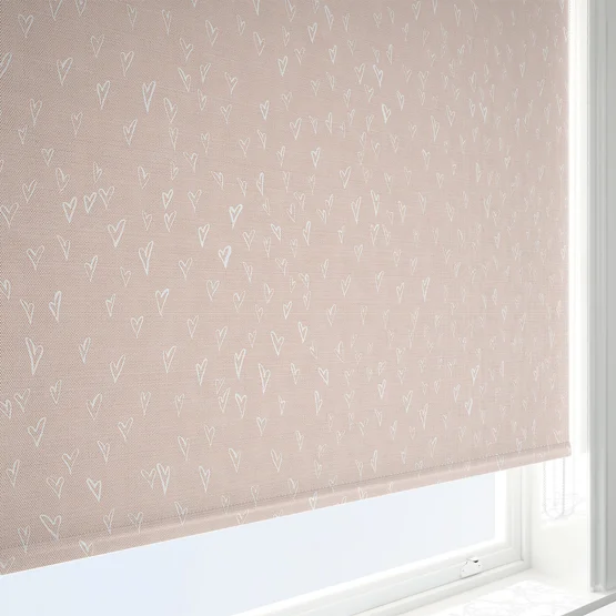 Sonova Studio Love Hearts Blush Pink roller