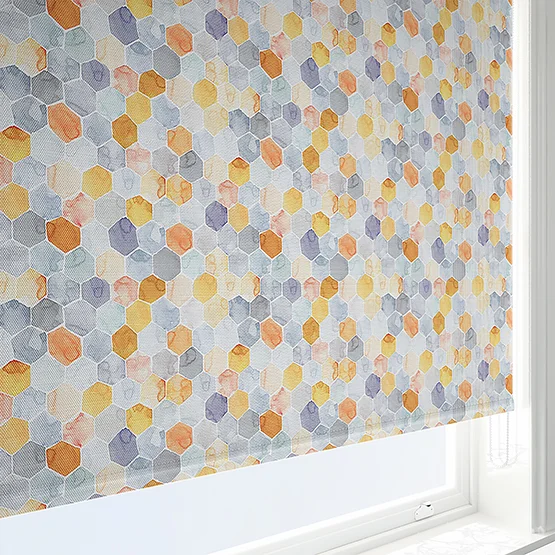 Sonova Studio Mosaic Indigo Orange roller