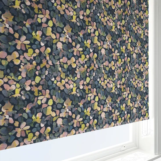 Sonova Studio Petal Pattern Midnight Blue roller