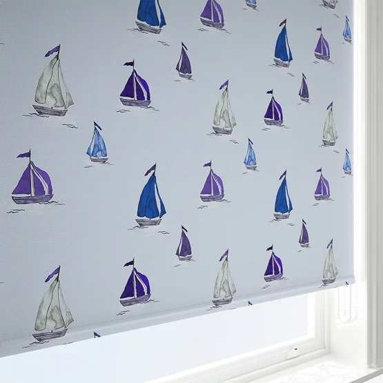 Sonova Studio Seashore Sails Deep Ocean Blue roller