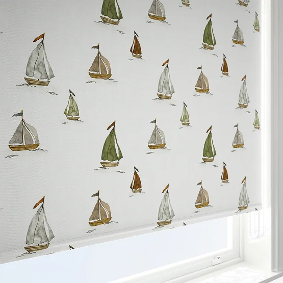 Sonova Studio Seashore Sails Seaweed Natural roller