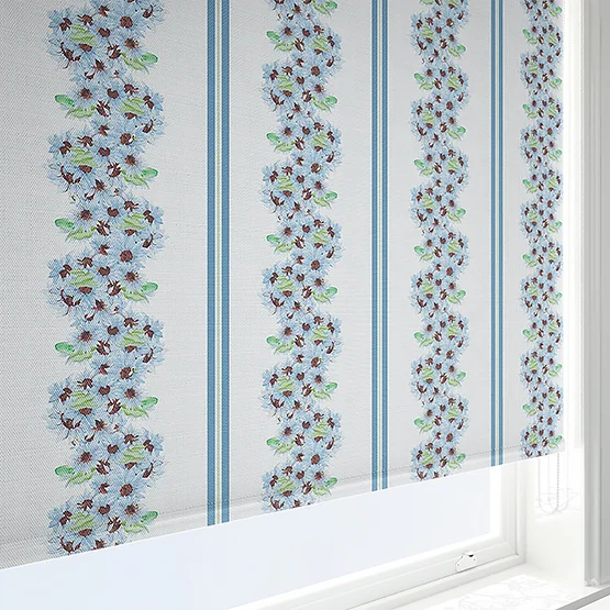 Sonova Studio Sunflower Vine French Blue roller