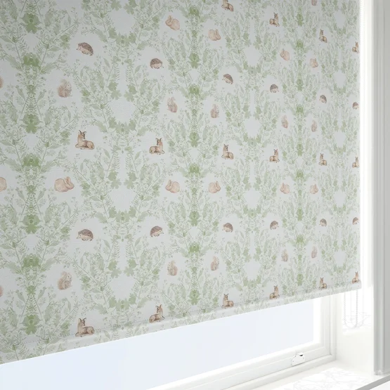 Sonova Studio Woodland Damask Fern Green roller