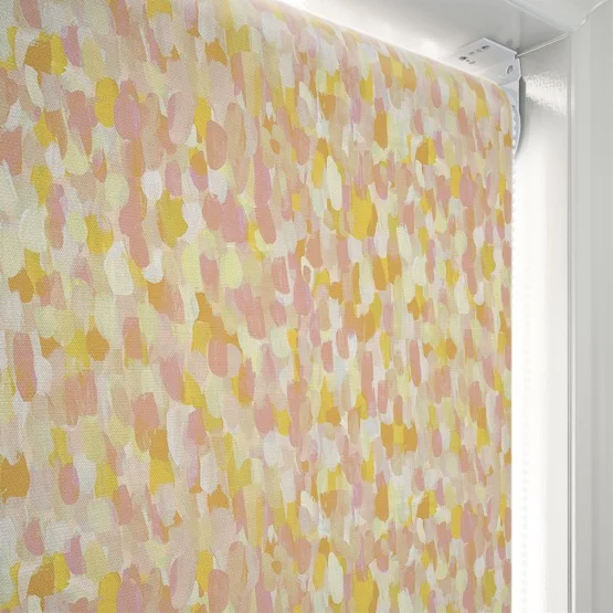 Sonova Studio Abstract Brush Rhubarb and Custard roller
