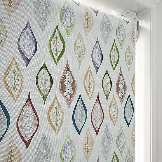 Sonova Studio Boho Leaves Dove Grey roller