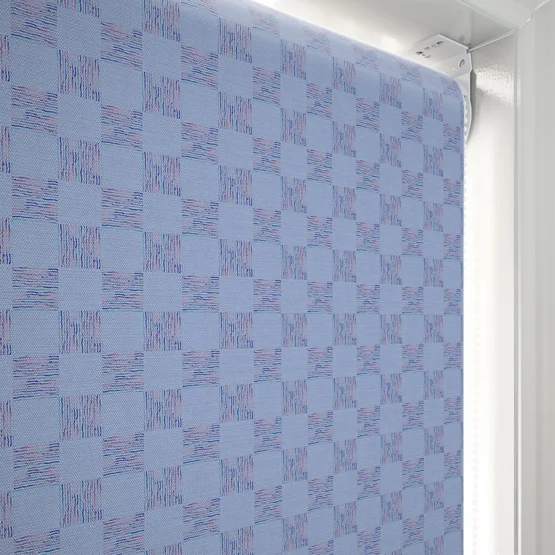 Sonova Studio Crosshatch Periwinkle roller