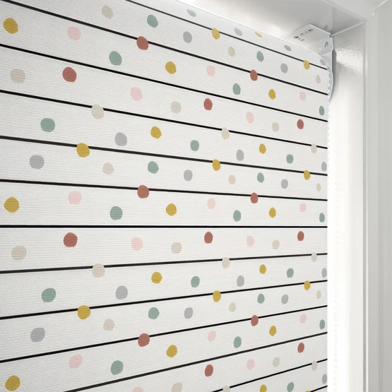 Sonova Studio Dotty Stripe Pastel roller