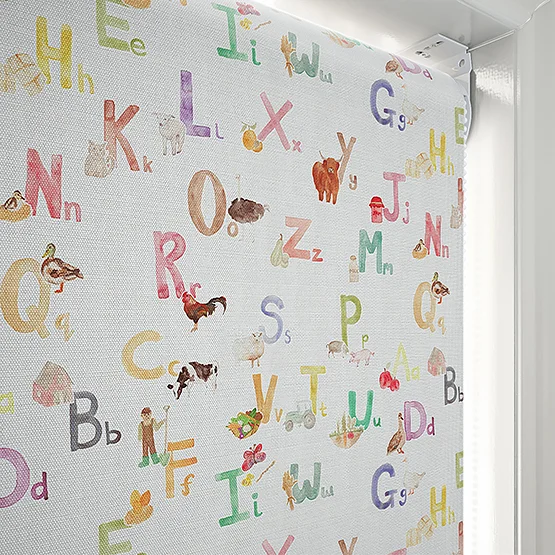 Sonova Studio Farm Alphabet Linen roller