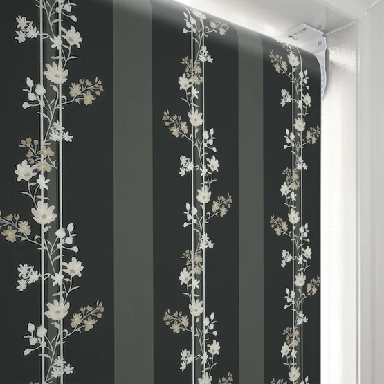 Sonova Studio Floral Cascade Charcoal roller