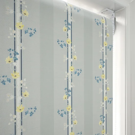 Sonova Studio Floral Cascade Dove Grey roller