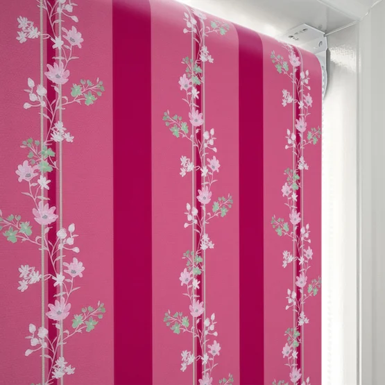 Sonova Studio Floral Cascade Orchid Pink roller