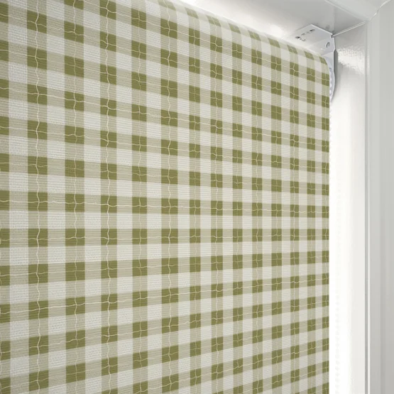 Sonova Studio Gingham Olive roller