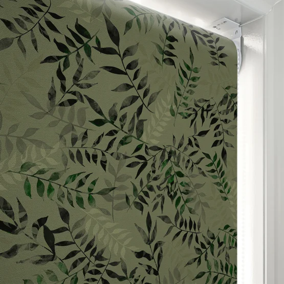 Sonova Studio Kaleidoscope Leaves Green roller