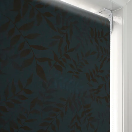 Sonova Studio Kaleidoscope Leaves Midnight Blue roller