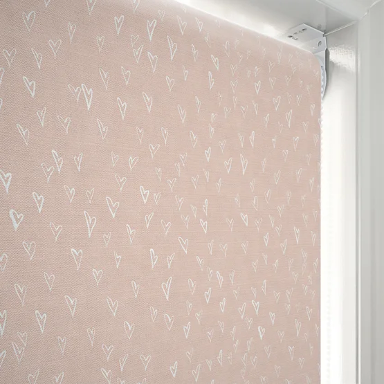 Sonova Studio Love Hearts Blush Pink roller
