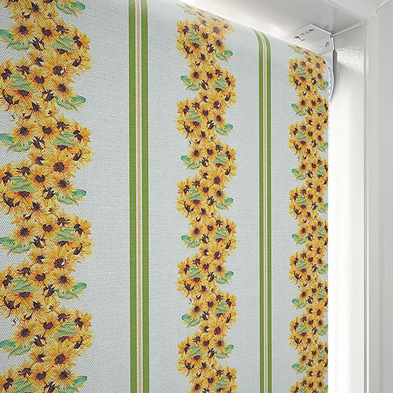 Sonova Studio Sunflower Vine Linen roller