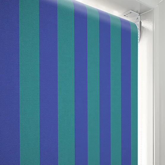 Sonova Studio Whitby Stripe Midnight Green roller