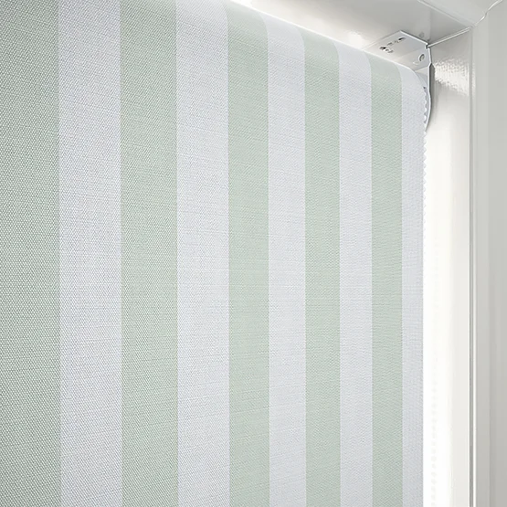 Sonova Studio Whitby Stripe Sage Green roller