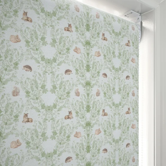 Sonova Studio Woodland Damask Fern Green roller