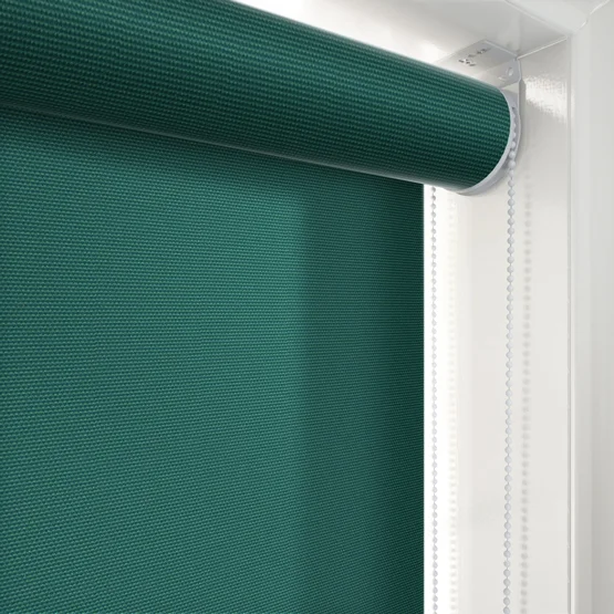 Deluxe Plain Forest Green roller