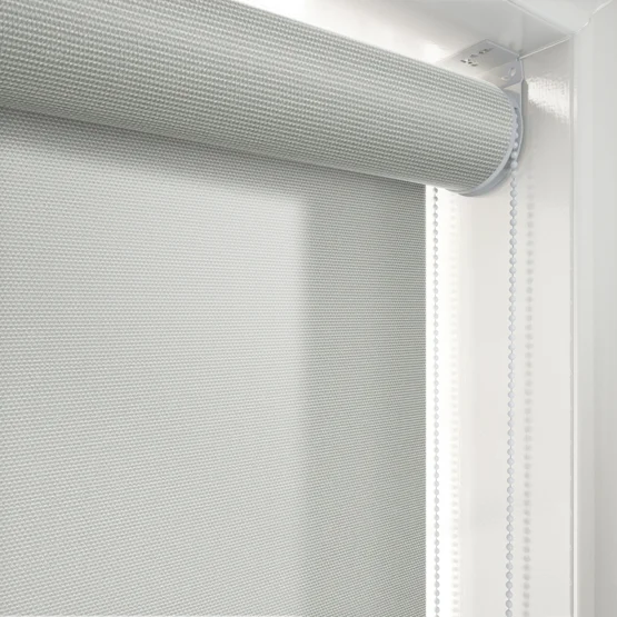 Deluxe Plain Mist Grey roller