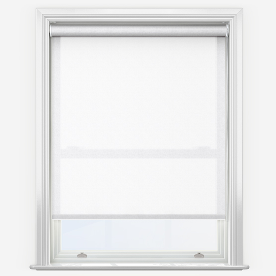 Cadence White Roller Blind