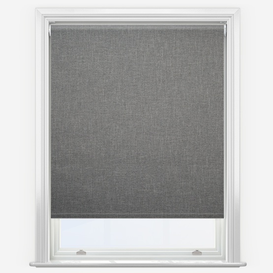 Coulisse Bergen Blackout Mid Grey Roller Blind