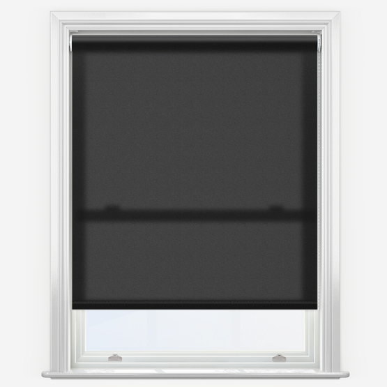Coulisse Berlin Black Roller Blind