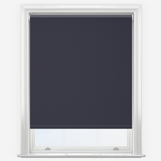 Coulisse Detroit Blackout Navy Blue Roller Blind
