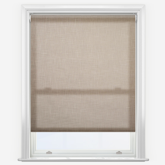 Coulisse Shanting Brown Roller Blind
