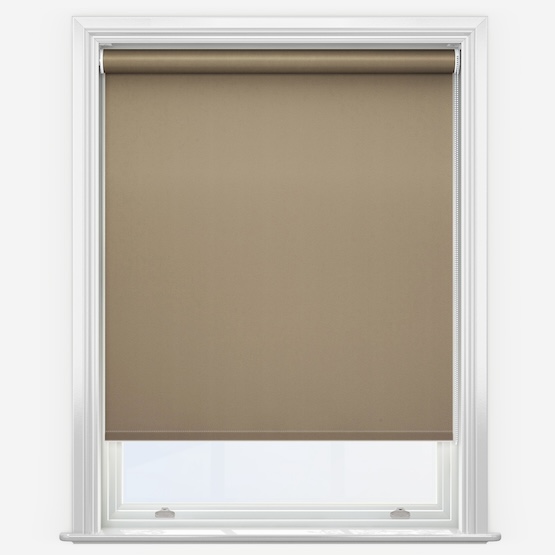 Carnival Blackout Praline Roller Blind