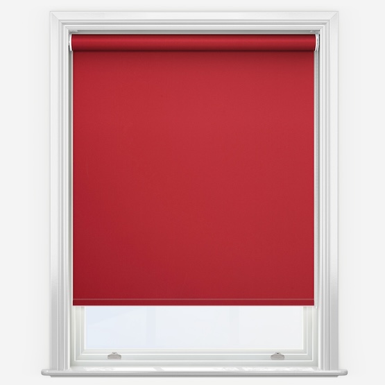 Carnival Blackout Red Roller Blind