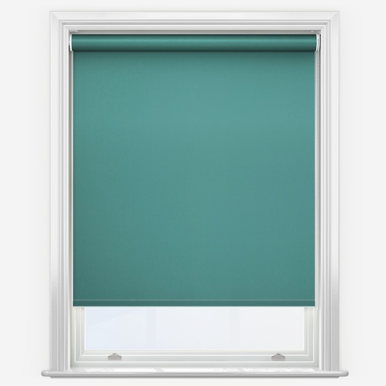 Carnival Blackout Teal Roller Blind