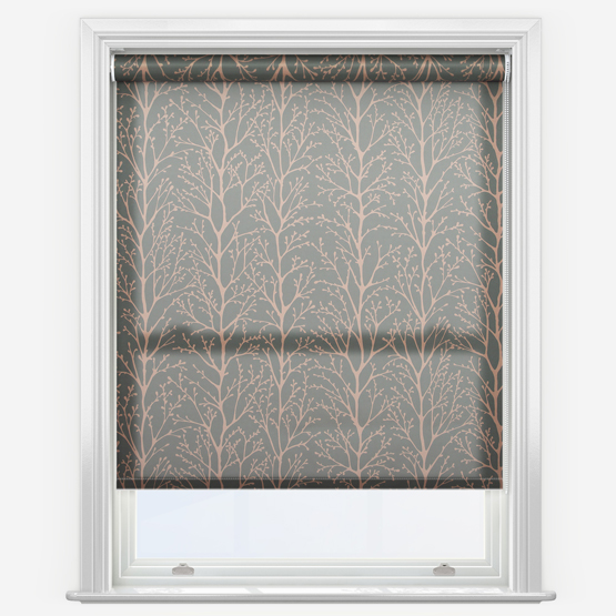 Coppice Anthracite Roller Blind