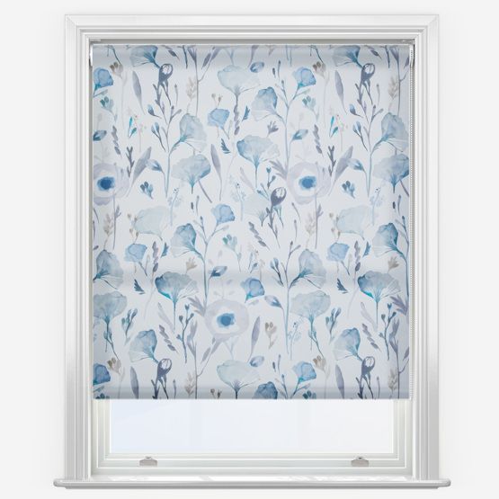 Ginkgo Inky Blue Roller Blind