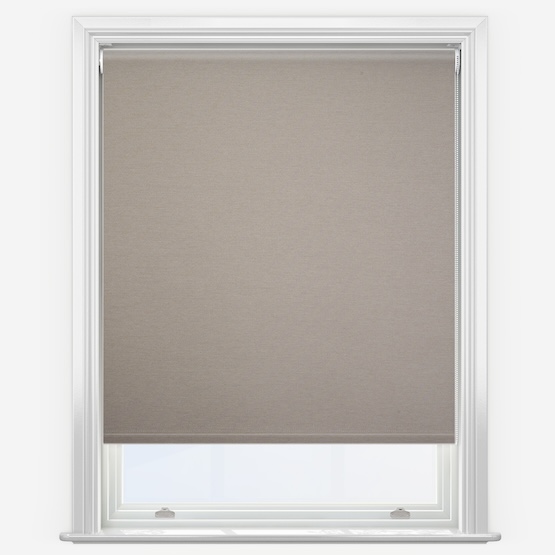 Oxford Blackout Taupe Roller Blind