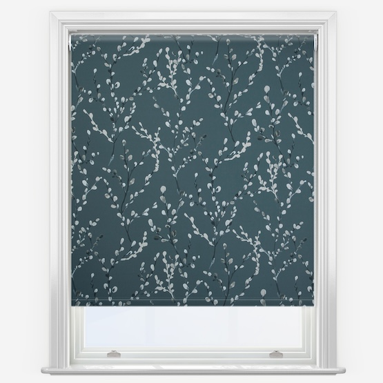 Willow Cool Blue Roller Blind
