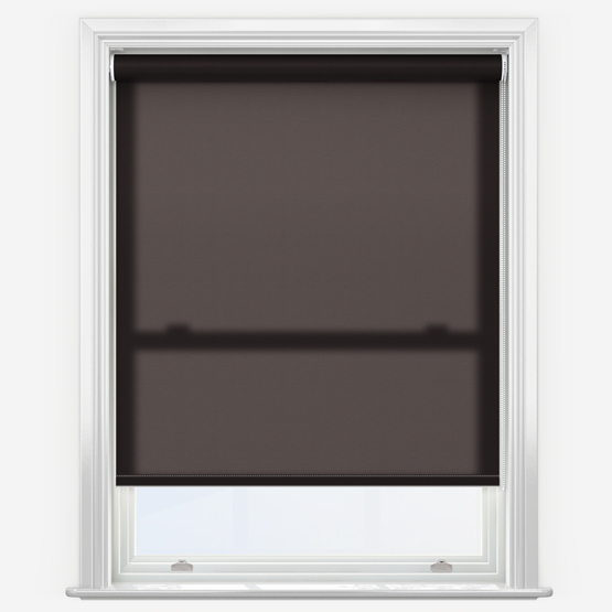 Deluxe Plain Espresso Roller Blind