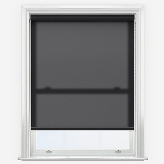 Deluxe Plain Jet Roller Blind