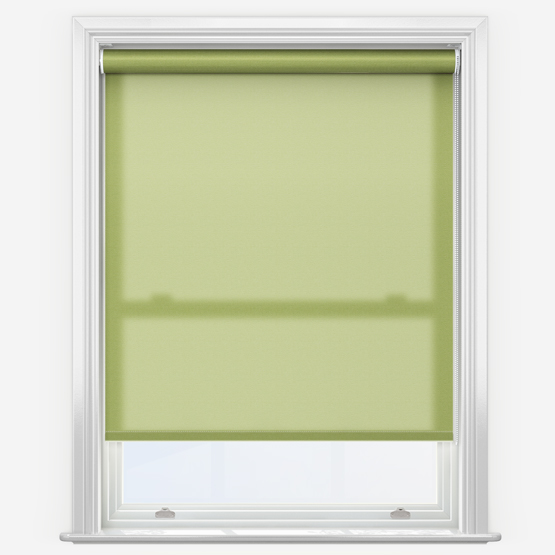 Deluxe Plain Lime Roller Blind