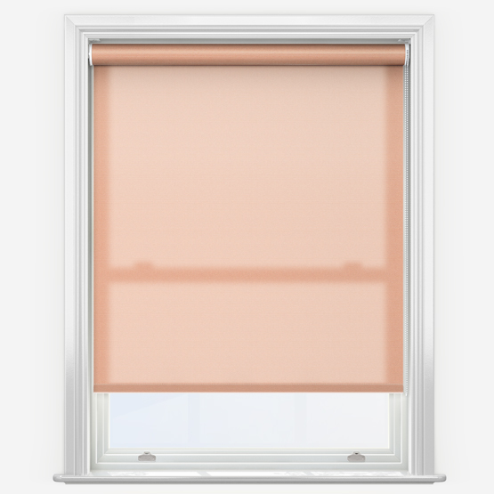 Deluxe Plain Papaya Roller Blind