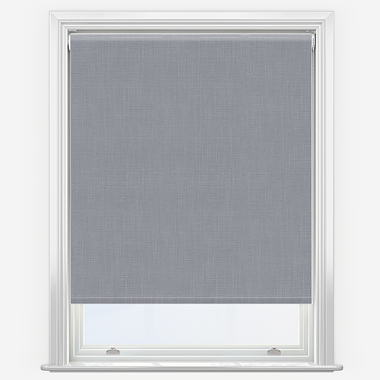 Flax Blackout Cloudy Blue Roller Blind