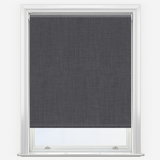 Flax Blackout New York Grey Roller Blind