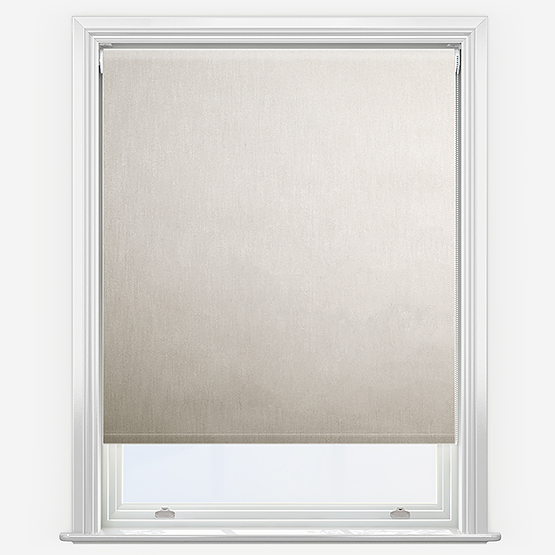 Metallic Blackout Pale Gold Roller Blind