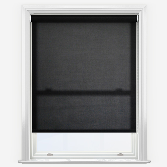 SunVue Jet Black Roller Blind