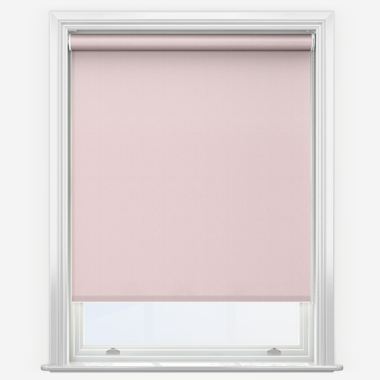 Supreme Blackout Peony Pink Roller Blind